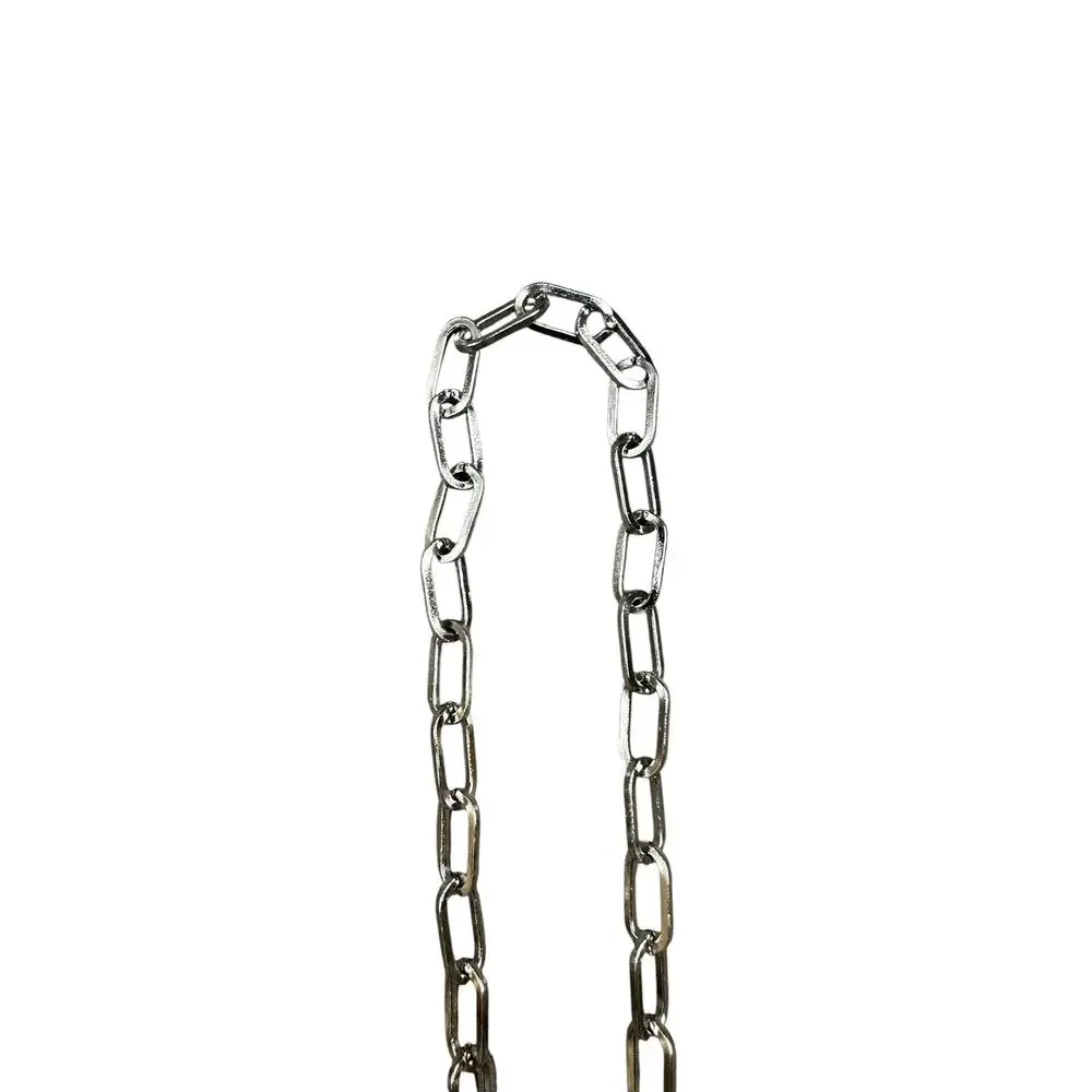 Andrew Christian Ball and Chain Necklace Silver — One Size